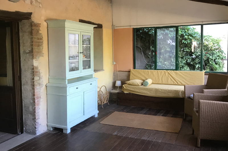 view of the porch, Self Catering in Marche