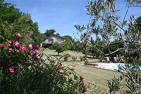 Italie vakantiehuis met zwembad en park