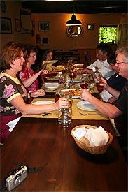 Pasta at the restaurant, Marche