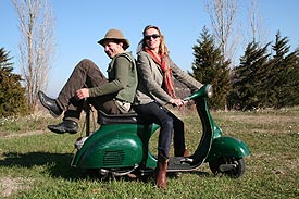 italian vespa