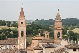 Italian Renaissance Town Marche Caldarola Marche, Italy