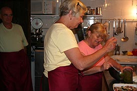 cooking workshop at Caravanserraglio, Marche Marche Italy cooking course