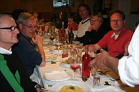 The village of Serrapetrona is famous for it's Vernaccia wine wine courses in Marche, Italy