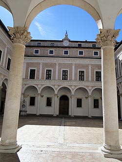 Delightful frescoes, sculpture, paintings in Marche Art in Marche Italy