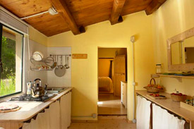 the kitchen, Villa Marche