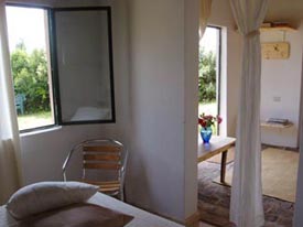 bedroom and living, Holiday rental Marche