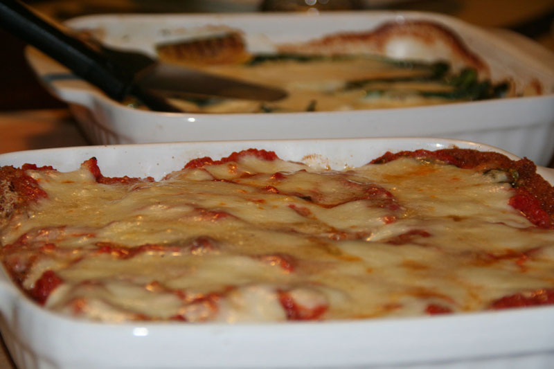 Lasagne e vincisgrassi delle Marche.