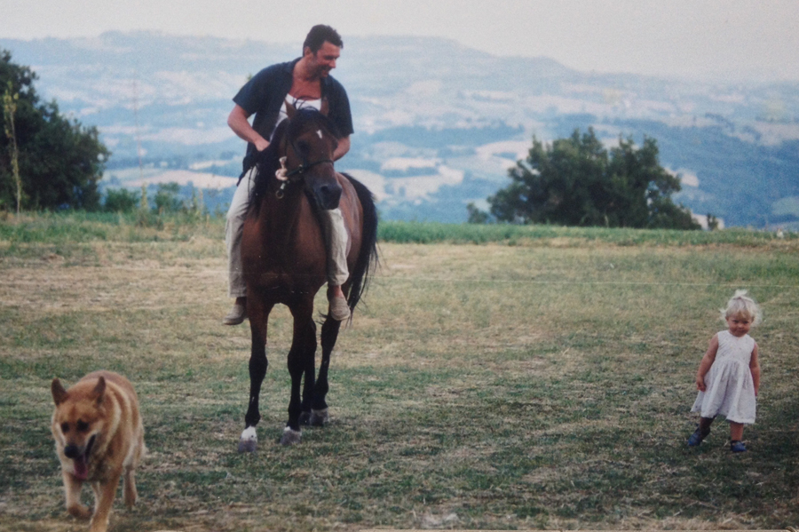 Horse back riding in the Sibillini Marche Italy