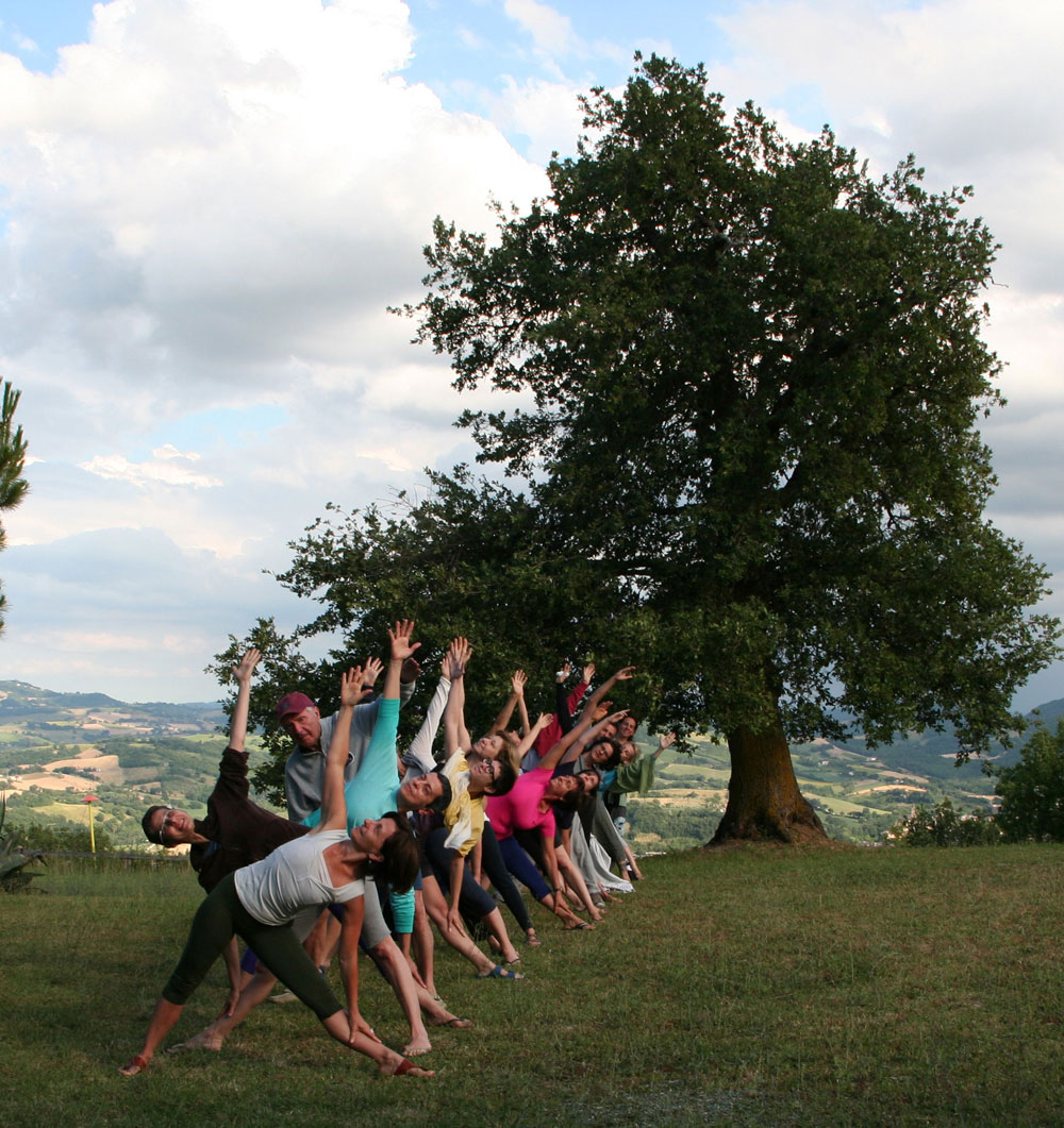 yoga classes in Marche Italy
